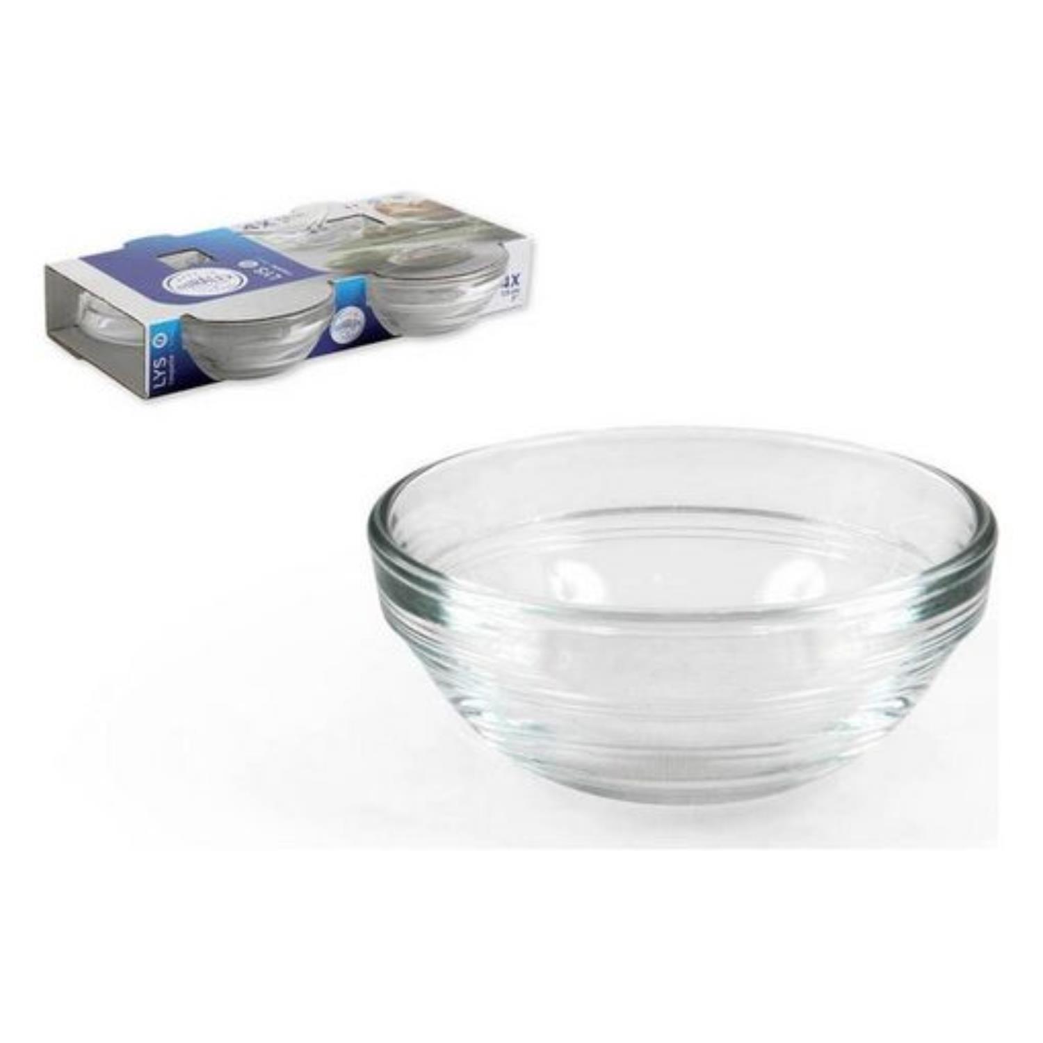 Duralex schaal Lys stapelbaar 7,5cm 4st